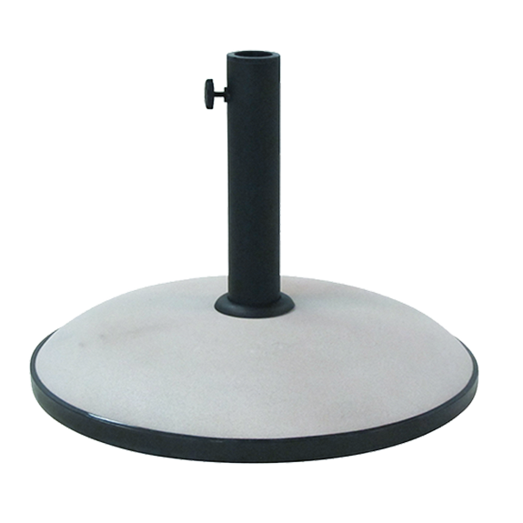 White Concrete Base
